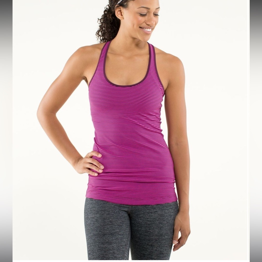 LULULEMON cool racerback tank size 4